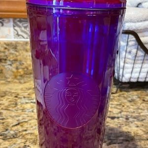 Purple Dome Starbucks tumbler.